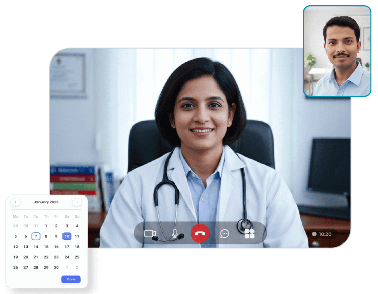MyHealth Doctor Video calling
